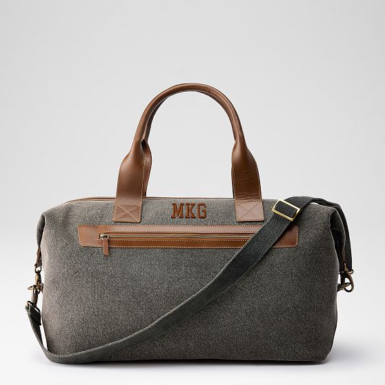 Wyatt Canvas and Leather Weekender