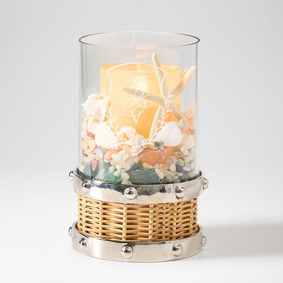 Silver and Wicker Hurricane