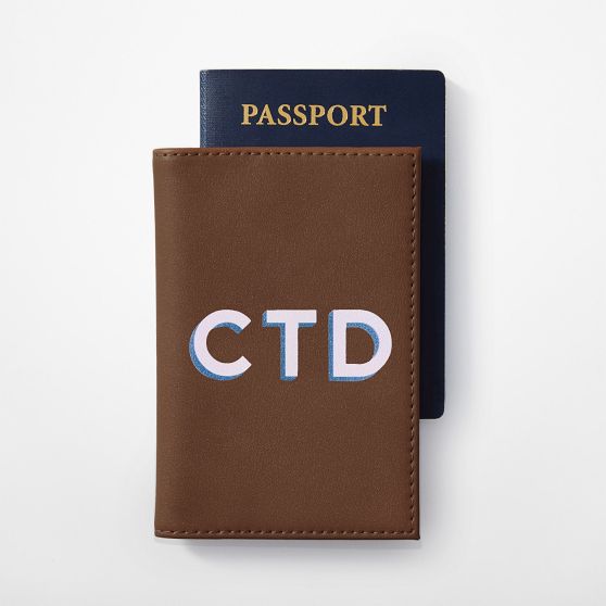 マスターズ パスポートカバー Masters Passport Case 2026 Masters Tournament Brown Leather Passport Holder Augusta