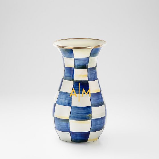 MacKenzie-Childs Check Vase