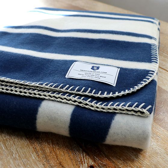 Collegiate Wool Blanket