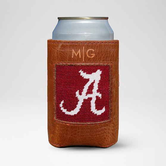 Smathers &amp; Branson Collegiate Needlepoint Can Cooler
