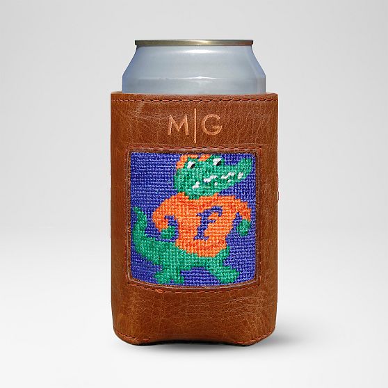 Smathers &amp; Branson Collegiate Needlepoint Can Cooler