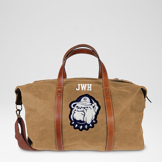 Waxed Canvas Collegiate Weekender