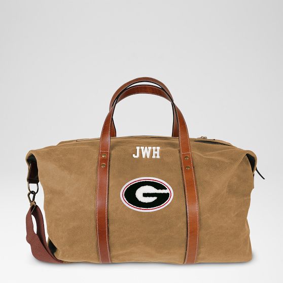 Waxed Canvas Collegiate Weekender