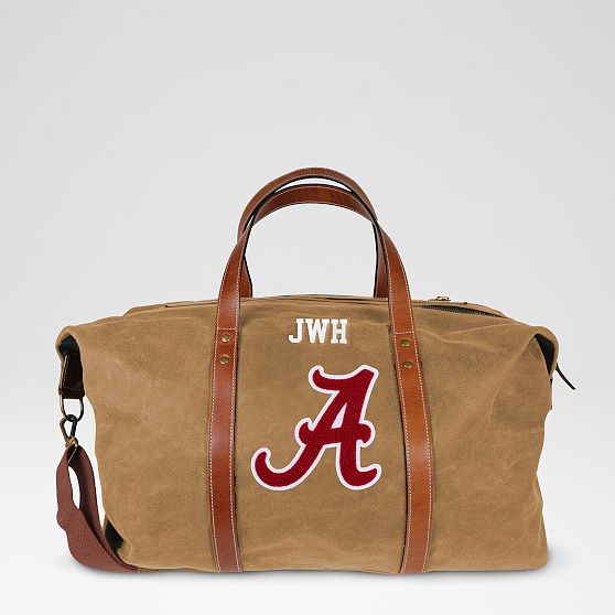 Waxed Canvas Collegiate Weekender