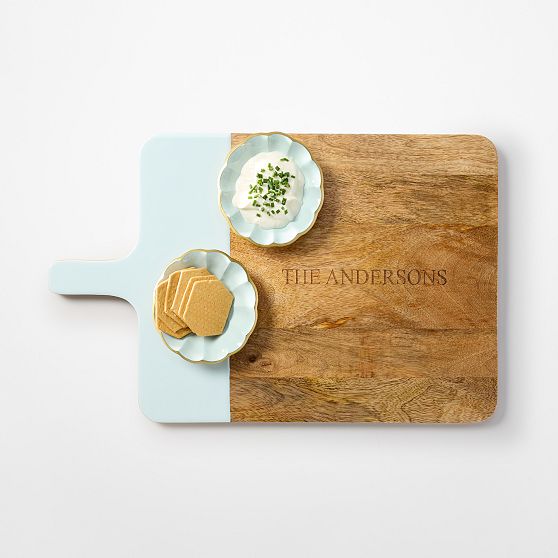 Wood and Enamel Gift Set