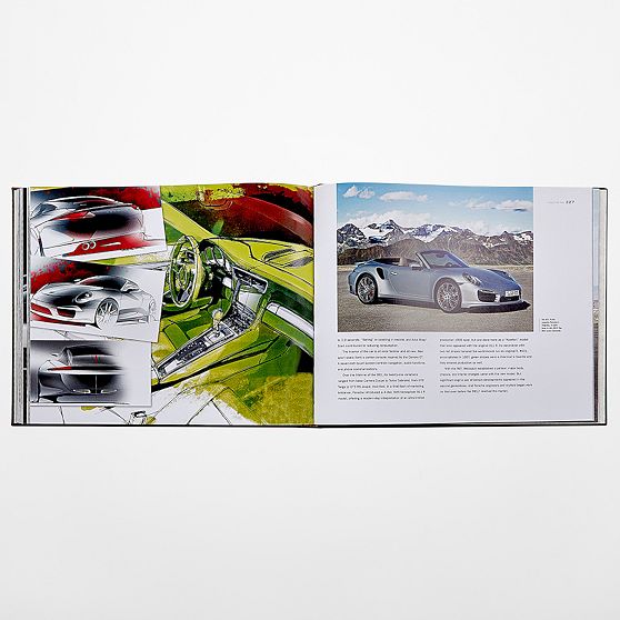 Leather Bound "Porsche 70 Years: There Is No Substitute" Book