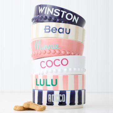 Pet Bowls + Stands