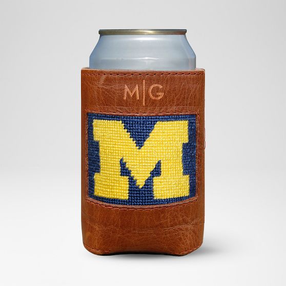 Smathers &amp; Branson Collegiate Needlepoint Can Cooler