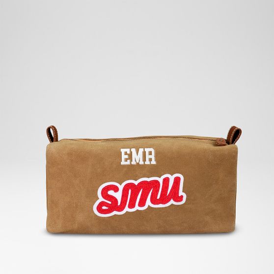 Waxed Canvas Collegiate Travel Pouch