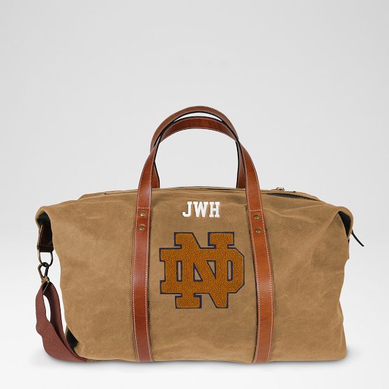 Waxed Canvas Collegiate Weekender