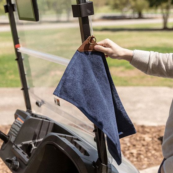 Holtz Leather Golf Towel