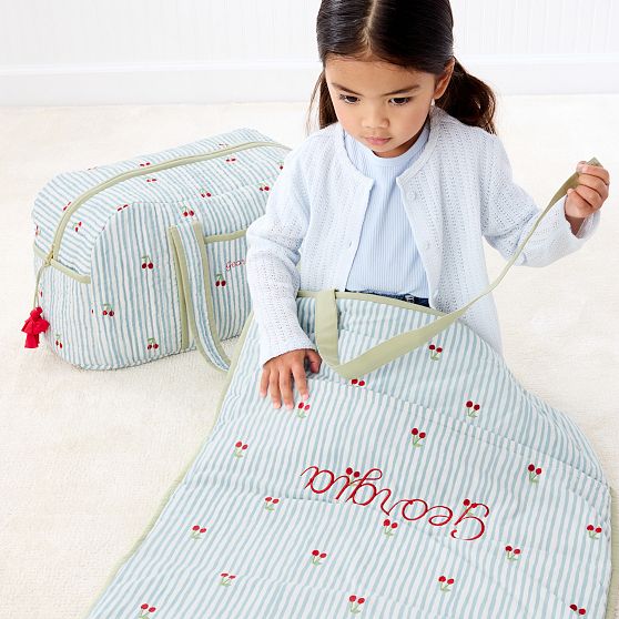 Embroidered Quilted Nap Mat