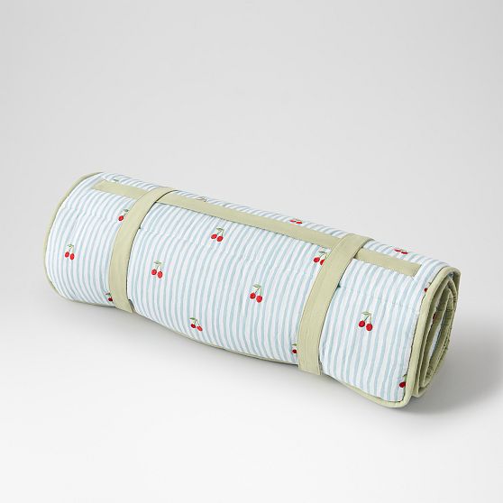 Embroidered Quilted Nap Mat