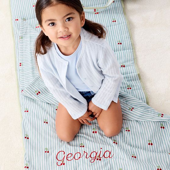 Embroidered Quilted Nap Mat