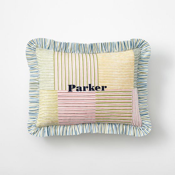 Block Print Boudoir Pillow Cover