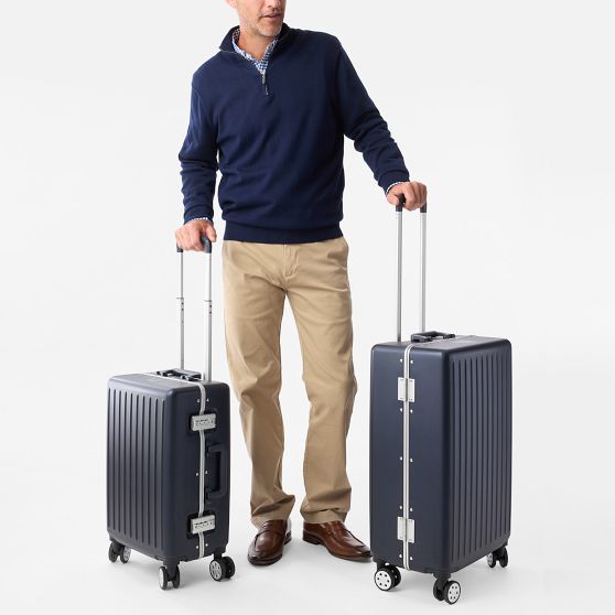 Atlas Metal Frame Carry-On and Checked Luggage Set