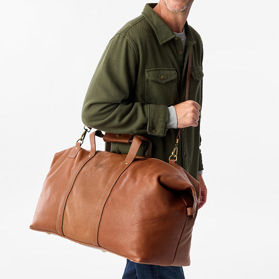 Harrison Leather Weekender