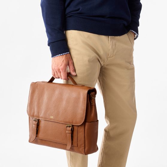 Harvey Leather Messenger Bag