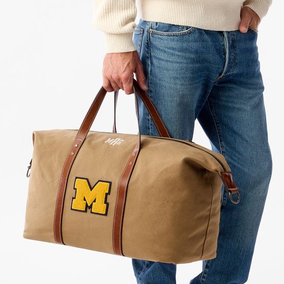 Waxed Canvas Collegiate Weekender