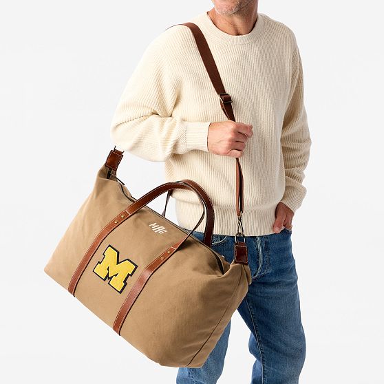 Waxed Canvas Collegiate Weekender