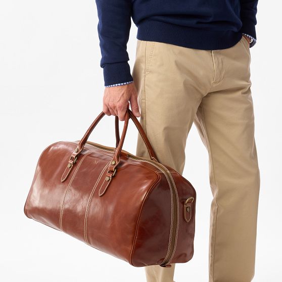 Marco Italian Leather Weekender