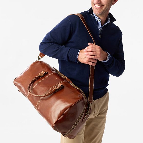 Marco Italian Leather Weekender