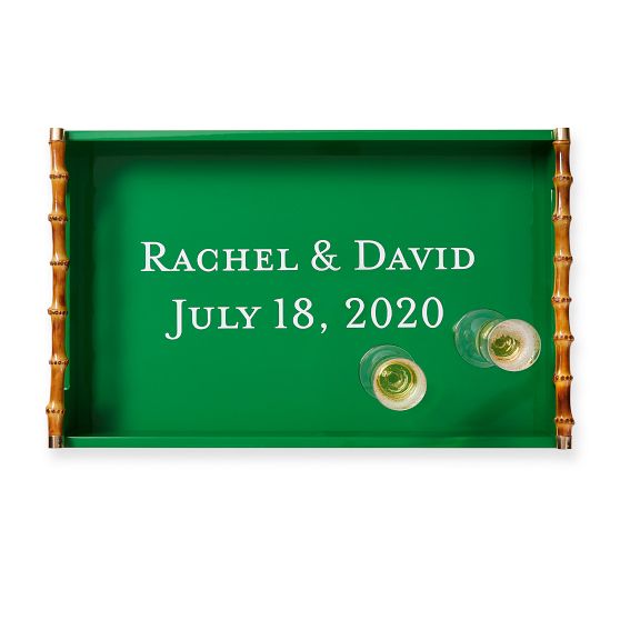 Bamboo Lacquer Serving Tray