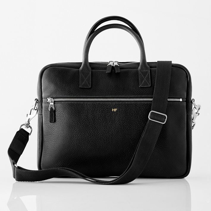 Harvey Leather Briefcase – Classic Work Bag | Mark and Graham