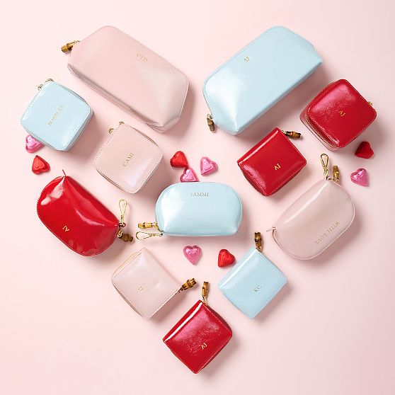 Patent Leather Jewelry Case
