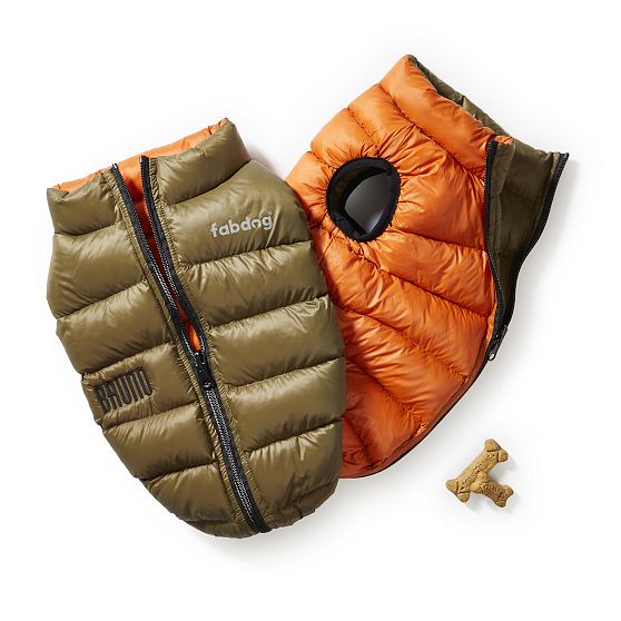 Reversible Puffer Pet Jacket