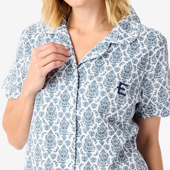 Block Print Short Pajama Set