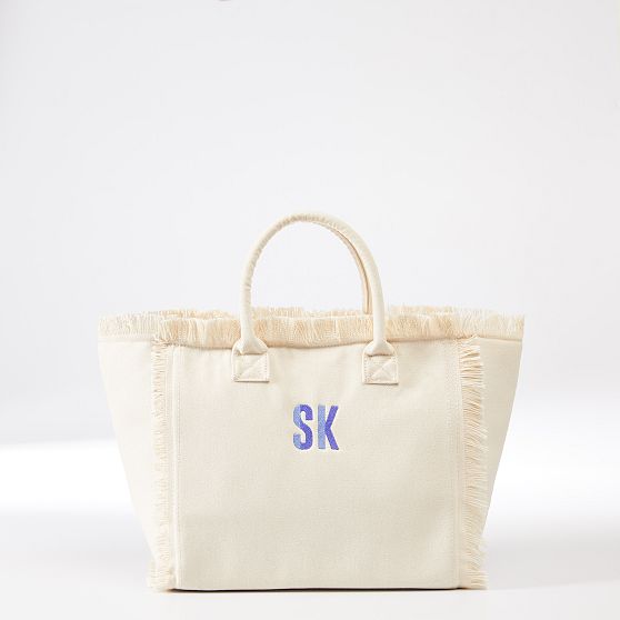 Monogram Mary Fringe Bag