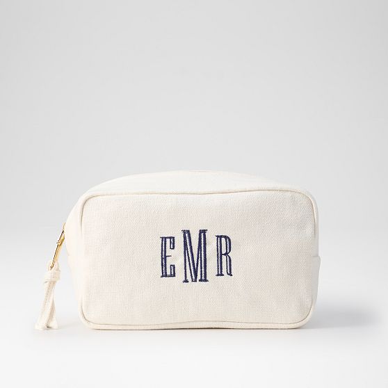 Cotton Linen Travel Pouch