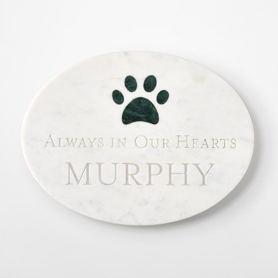 Marble Pet Memorial Stone