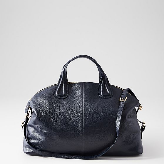 Gianna Italian Leather Weekender