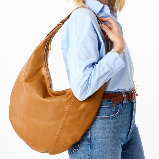 Dakota Leather Hobo Bag