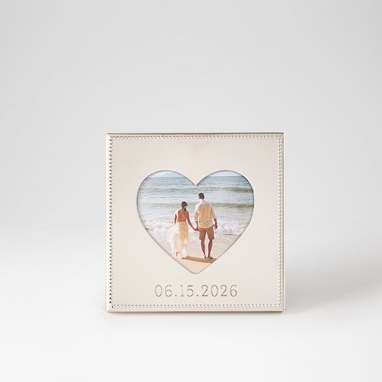 Celebration Beaded Heart Frame