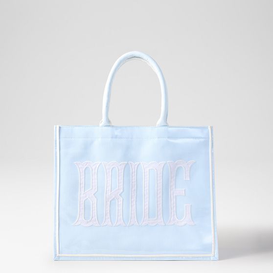 Clear Coated Appliqué Tote