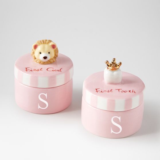 Baby's First Curl &amp; Tooth Keepsake Box Set