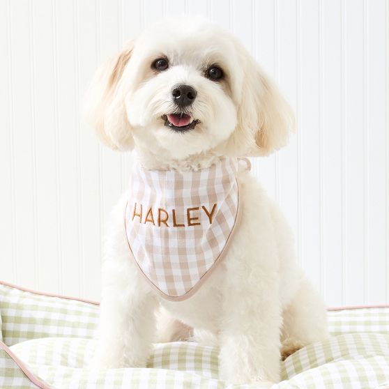Gingham Pet Bandana