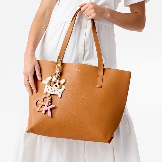 Heart Dachshund Bag Charm