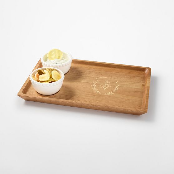 Beaded Ceramic Appetizer Serving Platter