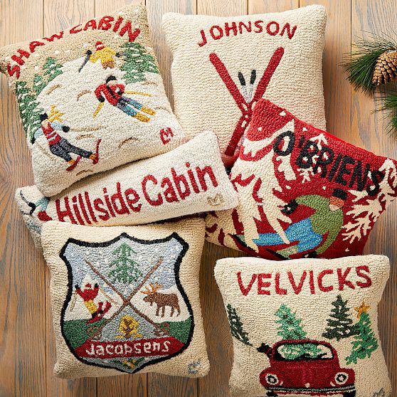 Hand Hooked Pillows