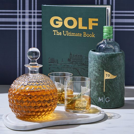 Leather-Bound &ldquo;Ultimate Golf&rdquo; Book