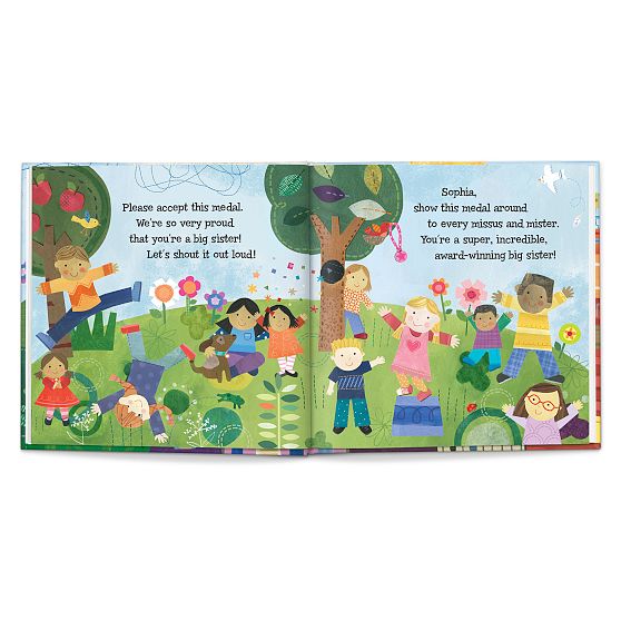 &ldquo;The Super, Incredible Big Sister&rdquo; Personalized Book