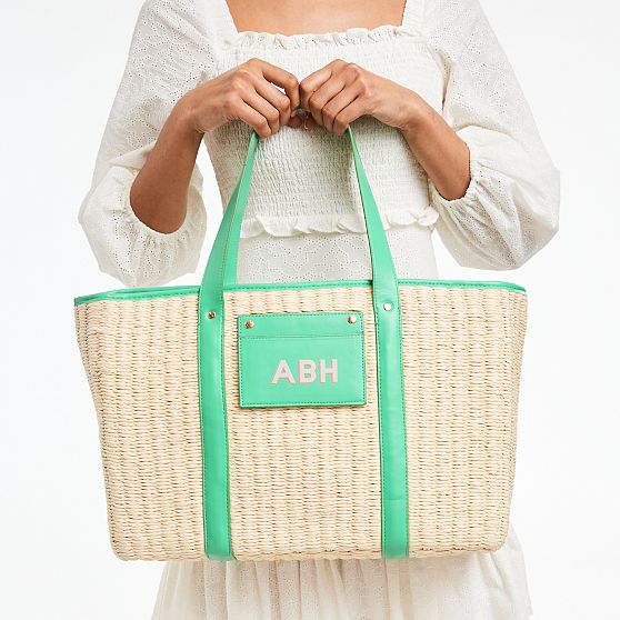 Palermo Straw Beach Tote
