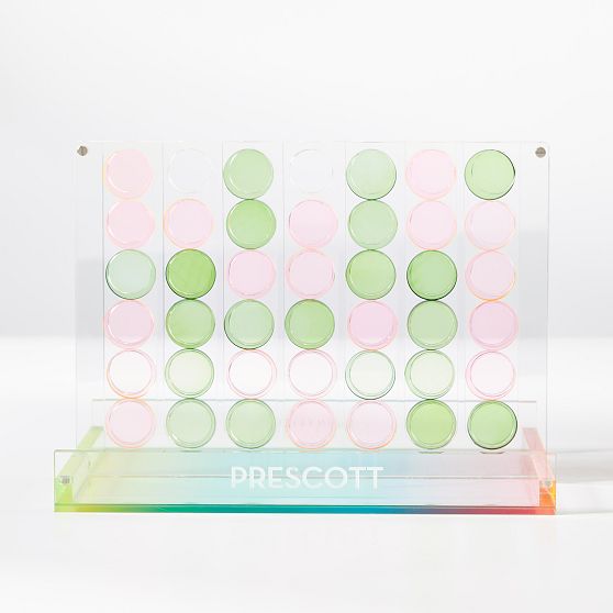 Sunnylife Colorful Acrylic 4-in-a-Row Game Set