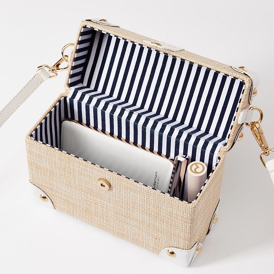 Montauk Raffia Crossbody